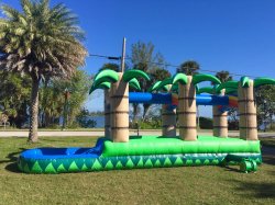 40' Green Tropical Paradise Slip n Slide